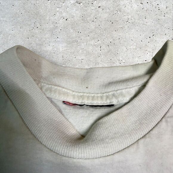 VTG 90s Quiksilver Boardriding Company Double-Sided Logo Surf Skate T-Shirt - Picture 10 of 12